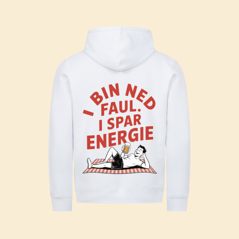 I BIN NED FAUL Premium Organic Hoodie