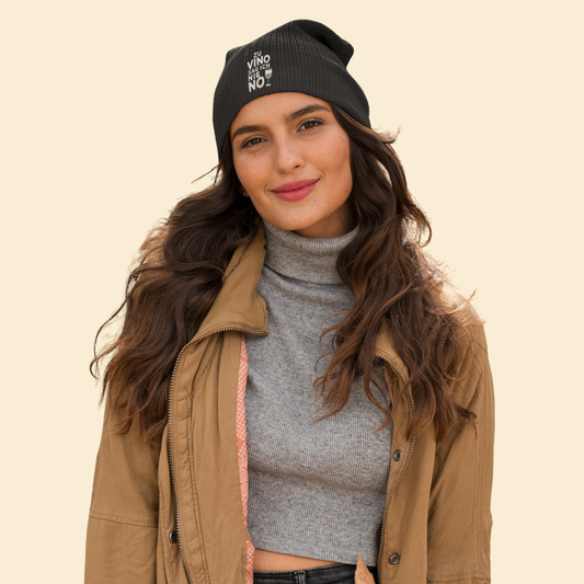 ZU VINO SAG ICH NIE NO Beanie